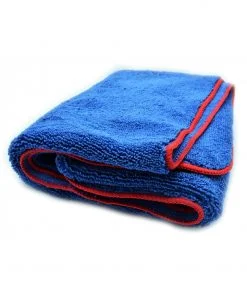 Fluffy niebieski ręcznik do osuszania auta